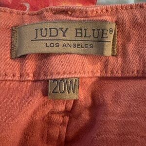 Judy Blue Vibrant Coral Jeans